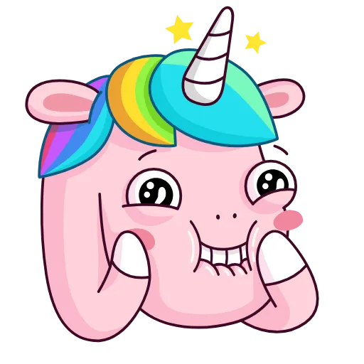 Стикер 9 Sparks Unicorn