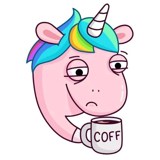 Стикер 20 Sparks Unicorn