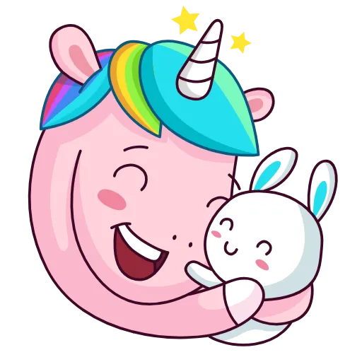 Стикер 13 Sparks Unicorn