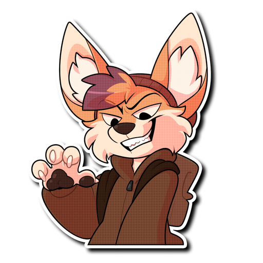 😈 Стикер «Sparky» для Telegram