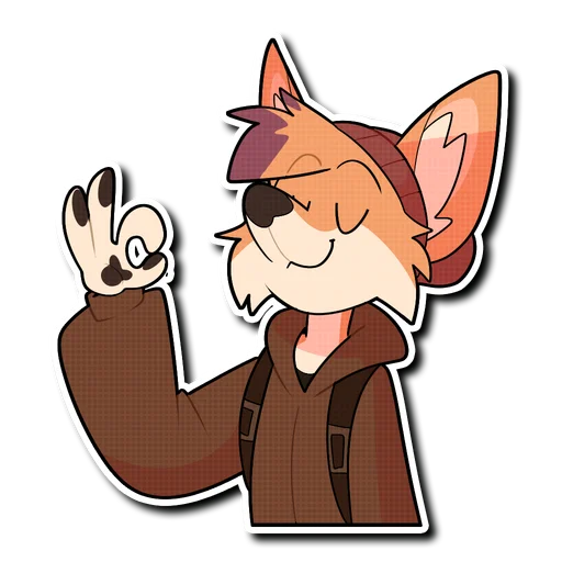 👌 Стикер «Sparky» для Telegram