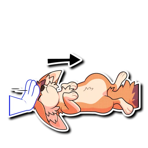 😣 Стикер «Sparky» для Telegram