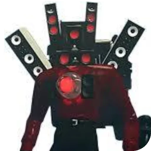 🫥 Стикер «Speaker man titan» для Telegram