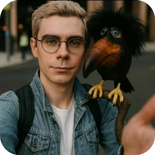 🥰 Стикер «Специально без Юза. Делал окак» для Telegram