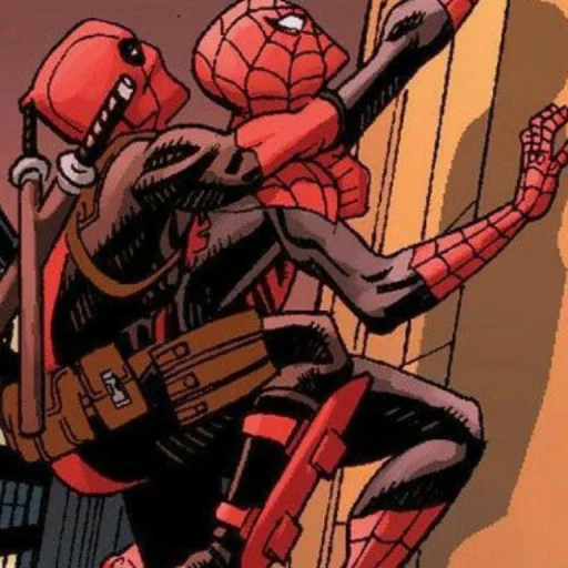 🤩 Стикер «Spider Man and DeadPool» для Telegram