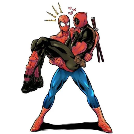🤩 Стикер «Spider Man and DeadPool» для Telegram