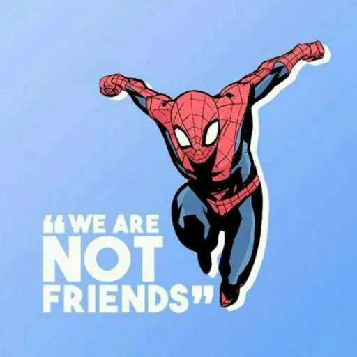 🤩 Стикер «Spider Man and DeadPool» для Telegram