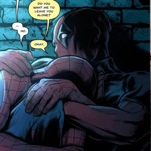 🤩 Стикер «Spider Man and DeadPool» для Telegram