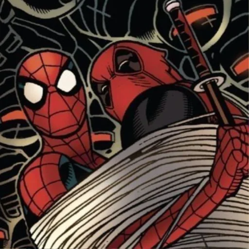 🤩 Стикер «Spider Man and DeadPool» для Telegram