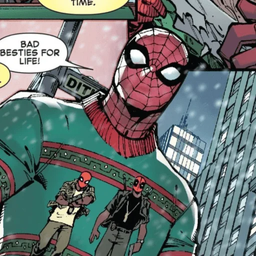 🤩 Стикер «Spider Man and DeadPool» для Telegram