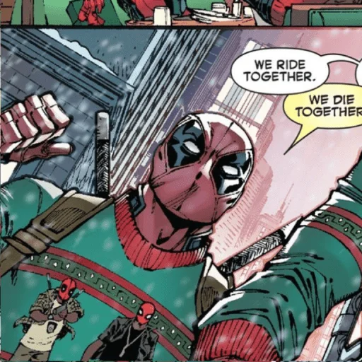 🤩 Стикер «Spider Man and DeadPool» для Telegram