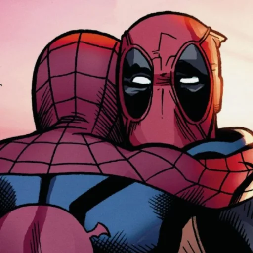 🤩 Стикер «Spider Man and DeadPool» для Telegram