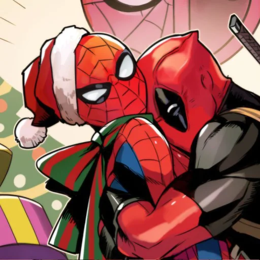 🤩 Стикер «Spider Man and DeadPool» для Telegram
