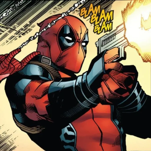 🤩 Стикер «Spider Man and DeadPool» для Telegram