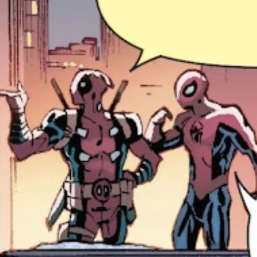 🤩 Стикер «Spider Man and DeadPool» для Telegram