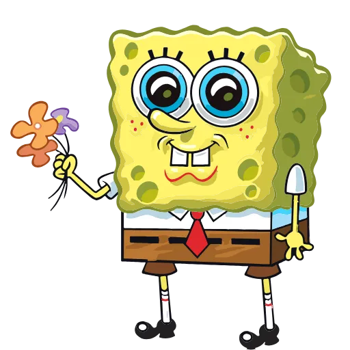 Стикер 38 Sponge Bob
