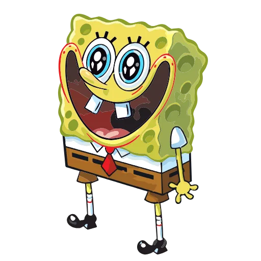 Стикер 35 Sponge Bob