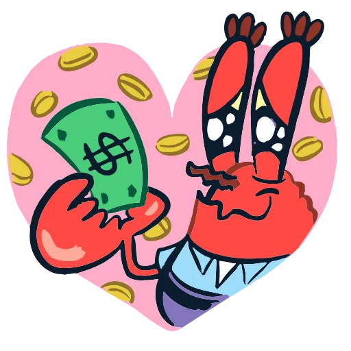 Стикер 46 Sponge Bob