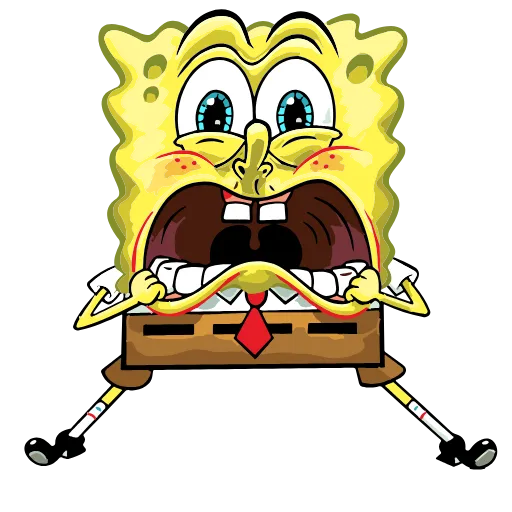 Стикер 19 Sponge Bob