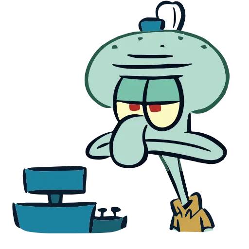 Стикер 43 Sponge Bob