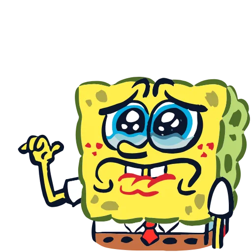 Стикер 56 Sponge Bob