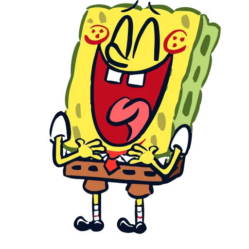Стикер 44 Sponge Bob
