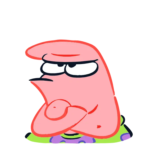 Стикер 52 Sponge Bob