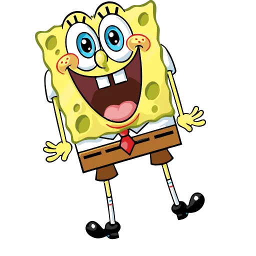 Стикер 17 Sponge Bob