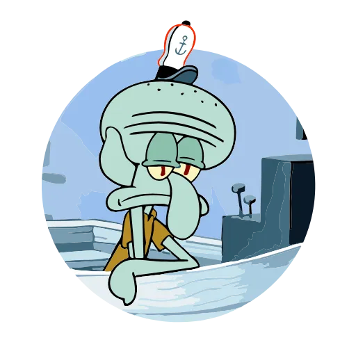Стикер 11 Sponge Bob