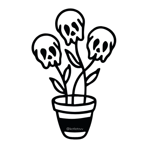 Стикер 37 Spooky Cuties