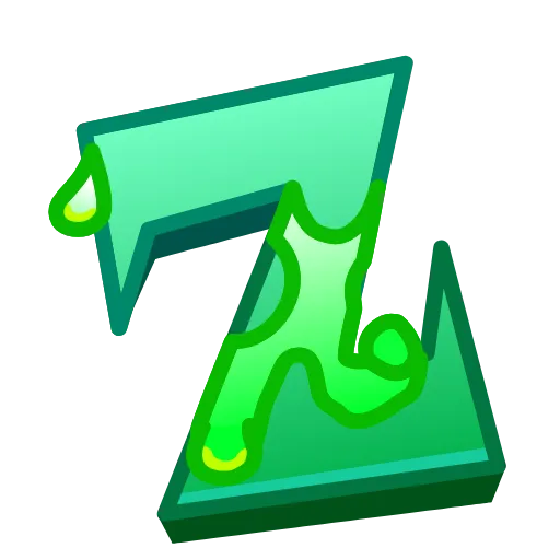 Стикер 26 Spooky Letters