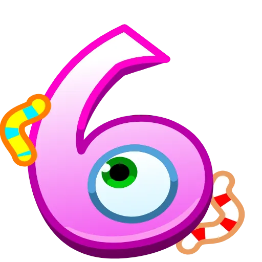 Стикер 33 Spooky Letters