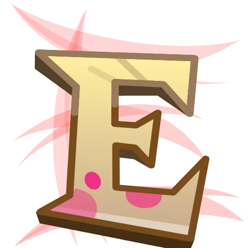 Стикер 5 Spooky Letters