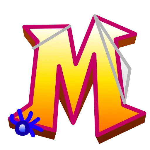 Стикер 13 Spooky Letters