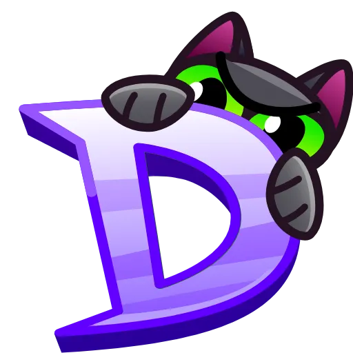 Стикер 4 Spooky Letters