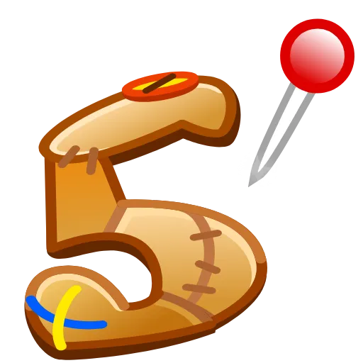 Стикер 32 Spooky Letters