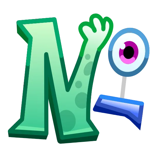 Стикер 48 Spooky Letters