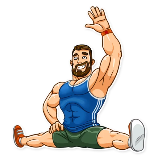 Стикер 5 Sport Guy