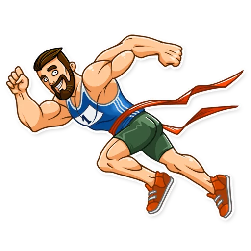 Стикер 16 Sport Guy