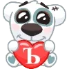 Стикер 28 #animals #cute #decor #fonts #love #static #vk