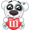 Стикер 26 #animals #cute #decor #fonts #love #static #vk