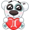 Стикер 5 #animals #cute #decor #fonts #love #static #vk