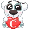 Стикер 19 #animals #cute #decor #fonts #love #static #vk