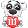 Стикер 27 #animals #cute #decor #fonts #love #static #vk