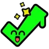 Стикер 5 🔥✅❌💎↖️⬆️💣💣