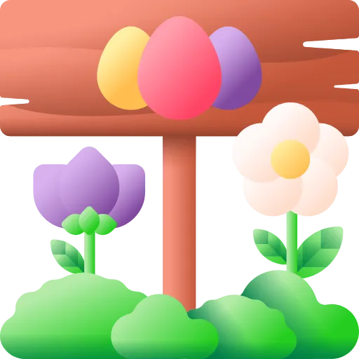 Стикер 13 Весна 3D HD