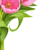 Стикер 10 Spring Woman