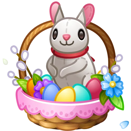 Стикер 51 Spring Basket