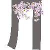 🌸 Эмодзи «Серые буквы в двух стилях, с цветочками и простые» для Telegram