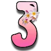 ❤️ Эмодзи «Spring - красивые весенние буковки» для Telegram